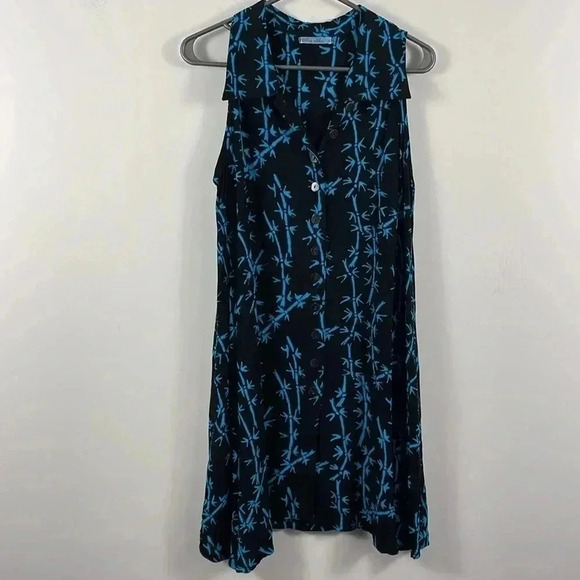 ❤️ Blue Sky Sleeveless Dress S - Picture 1 of 7